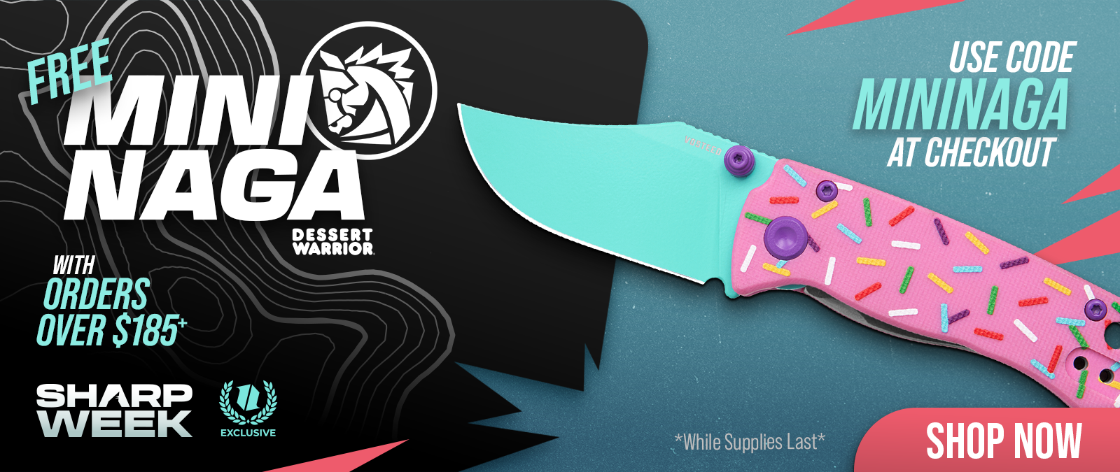 Free Vosteed Mini Naga w/ Orders $185+