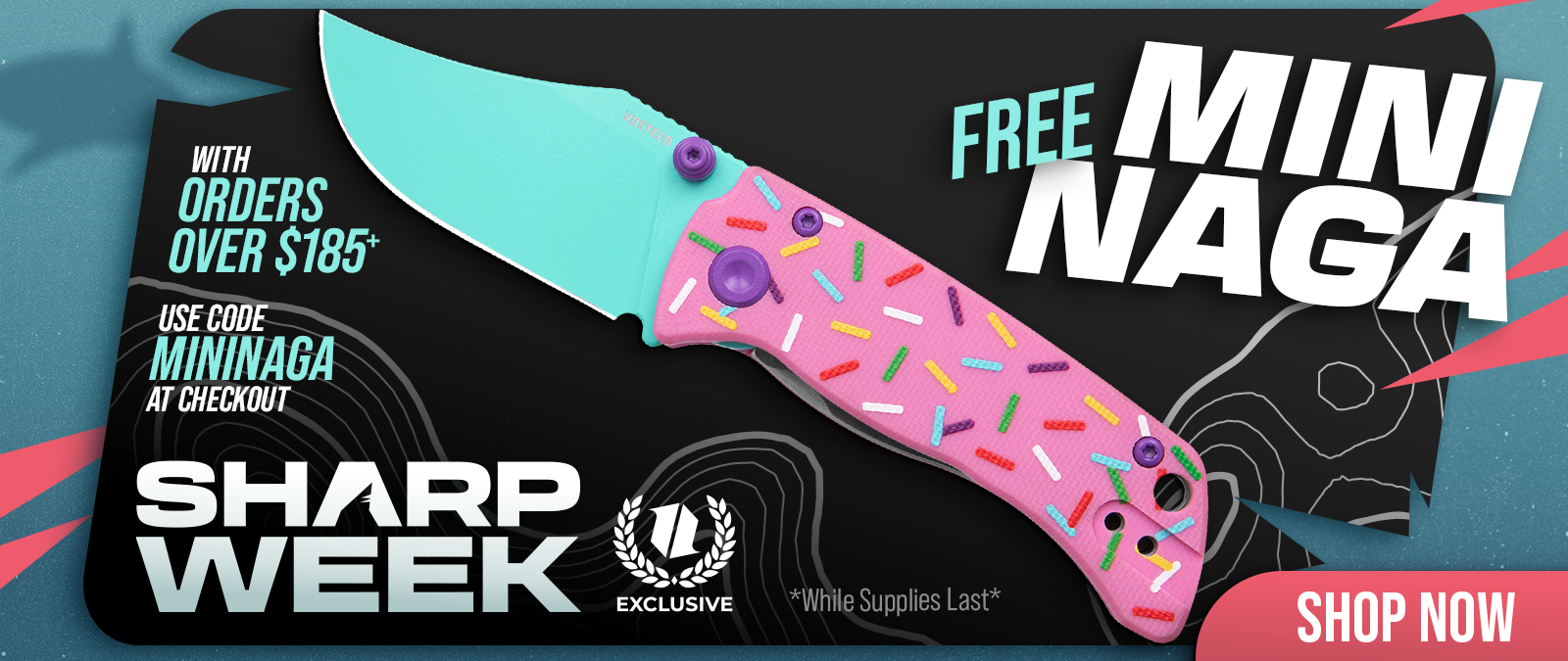 Free Vosteed Mini Naga w/ Orders $185+