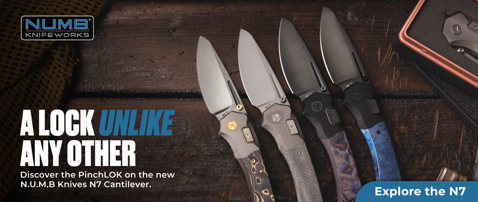 NUMB Knifeworks N7 - The Cantilever 
