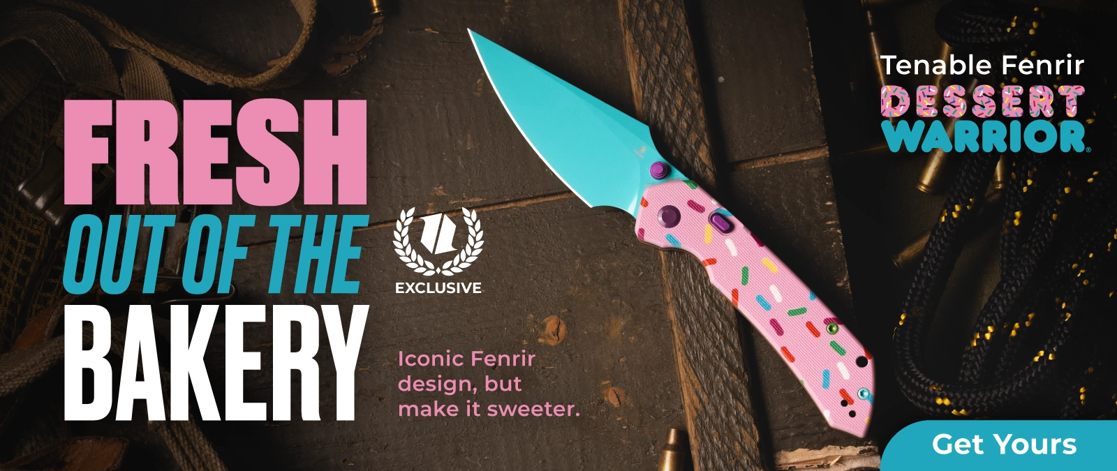 Tenable Fenrir Dessert Warrior Blade HQ Exclusive