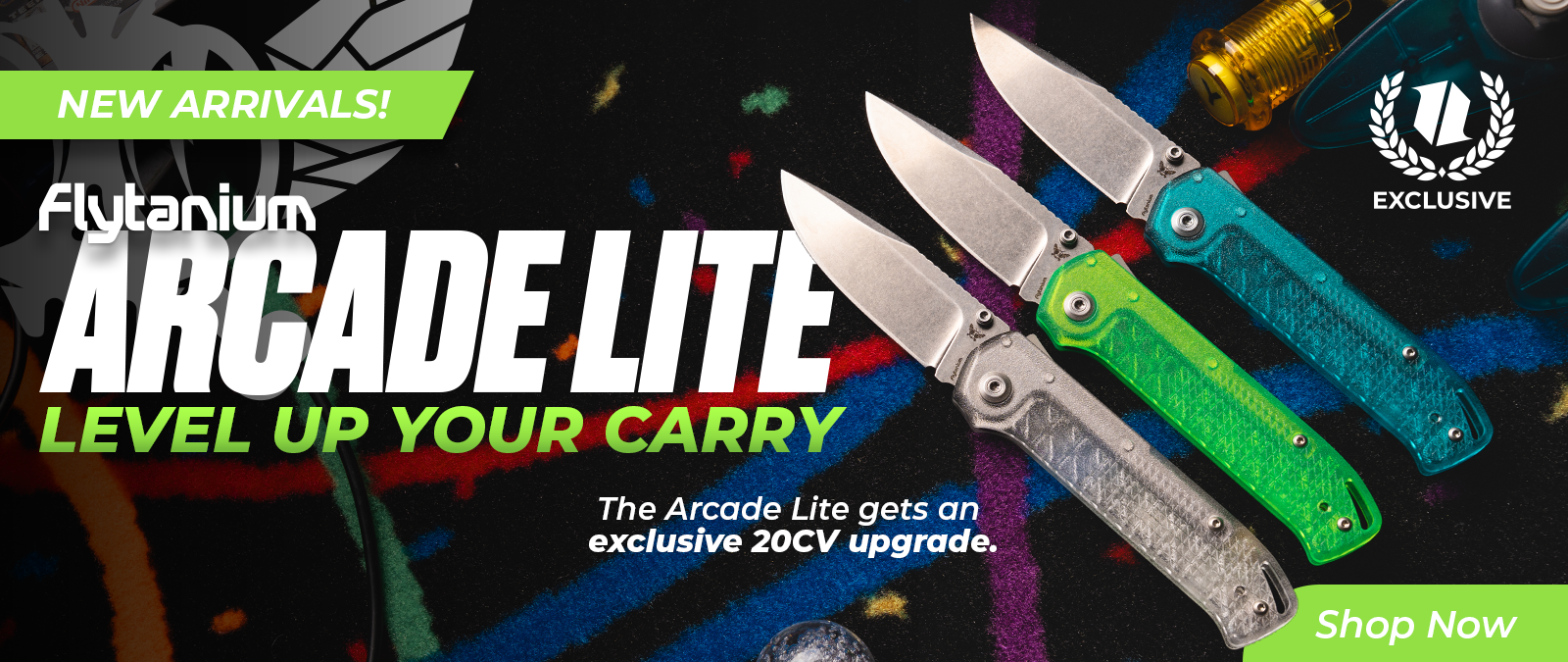 Flytanium Arcade Lite Blade HQ Exclusive
