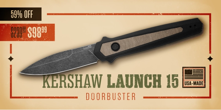 59% Off Kershaw Launch 15