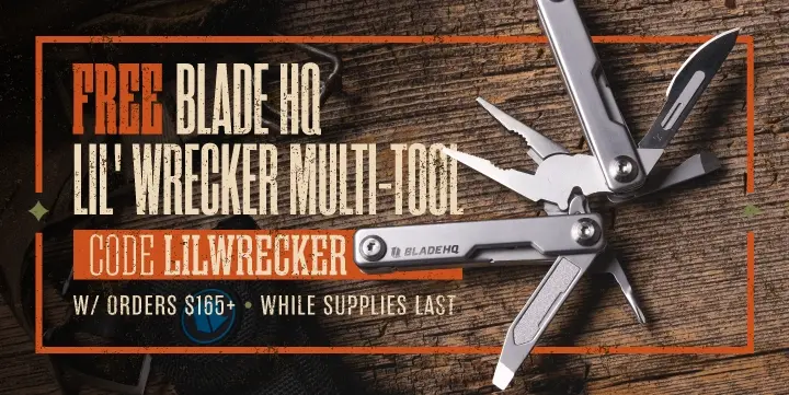 Free Lil' Wrecker Multi-tool with Code Lilwrecker on Orders of $165+