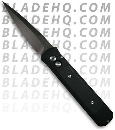 Pro-Tech Godfather Automatic Knife w/ Black G-10 Scales (4.25" Black) 915BT