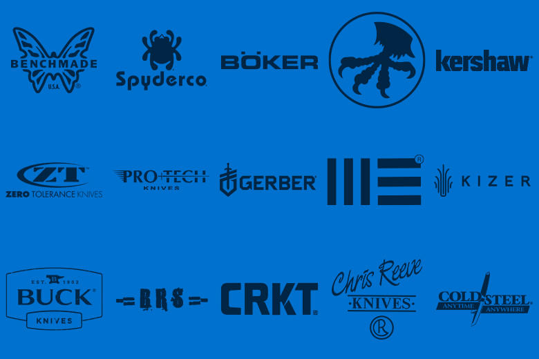 knife makers logos