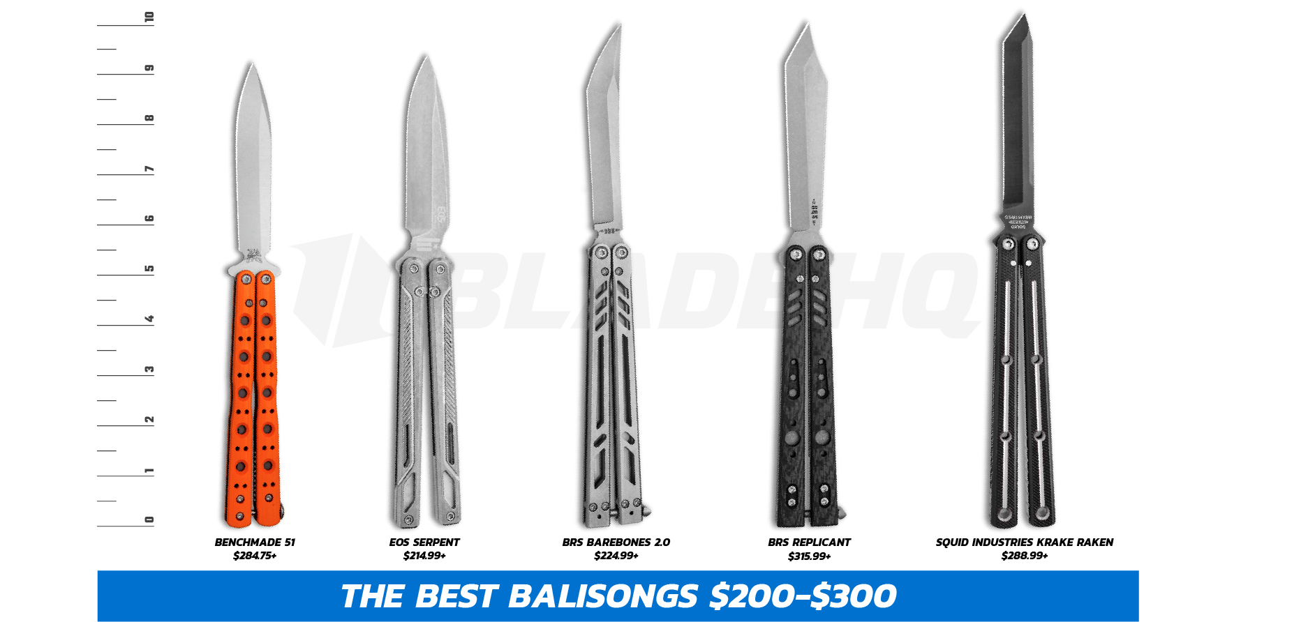 Best Butterfly Knives $200 - $300