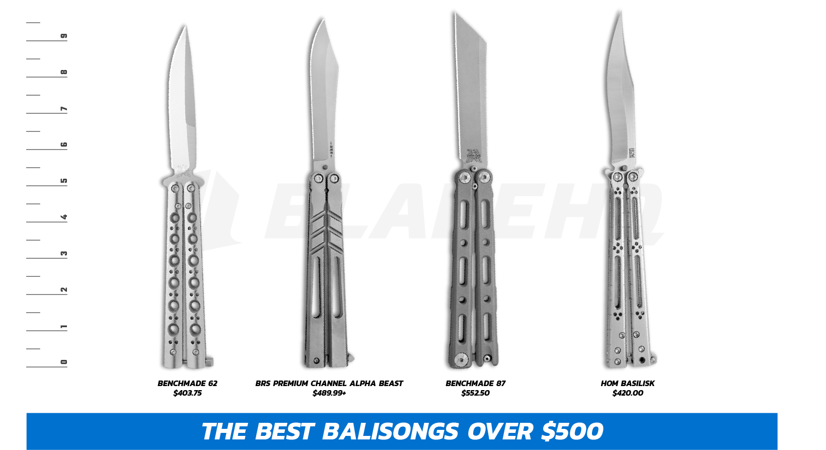 Best Butterfly Knives $400+