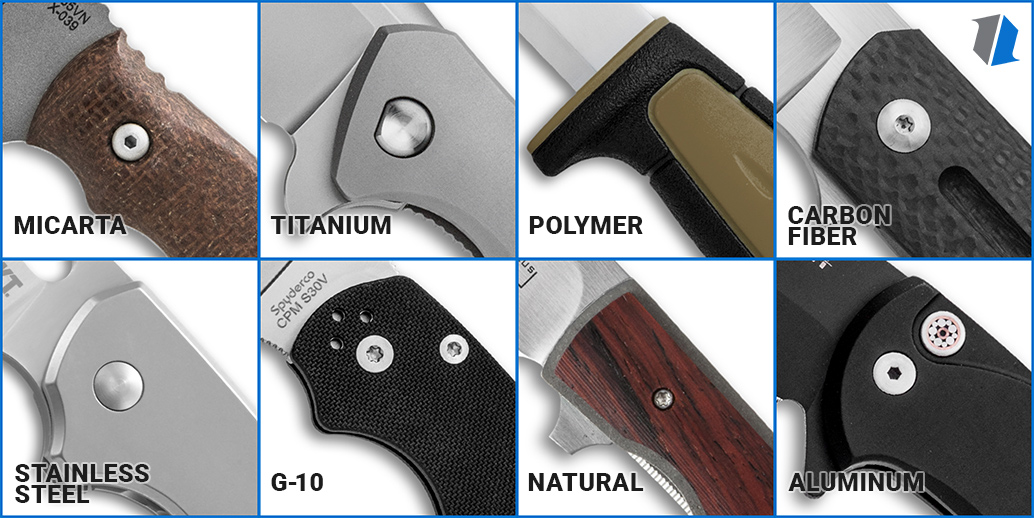 Knife Handle Materials: From Pocket Knives to Fixed Blades, Here's