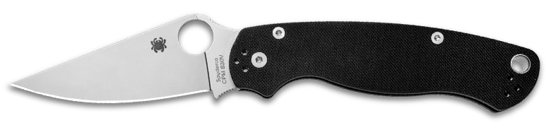 Spyderco Paramilitary 2 Knife Black