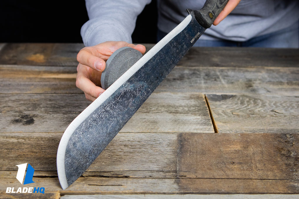 How to sharpen a machete