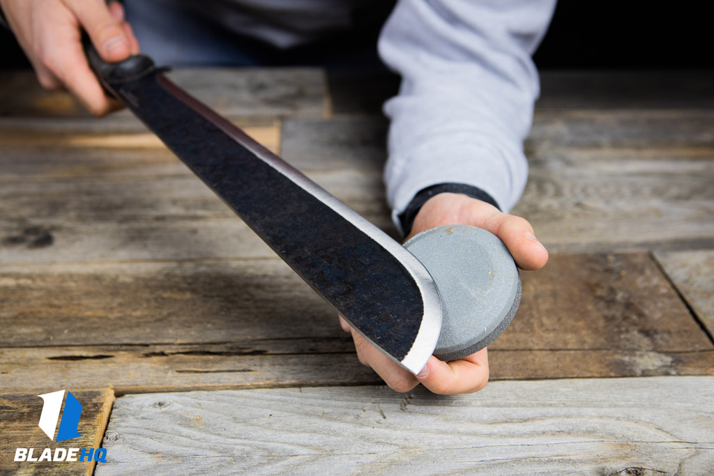 How to sharpen a machete