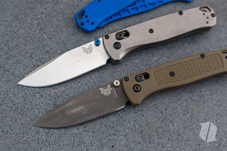 Benchmade Bugout Flytanium Titanium Scales