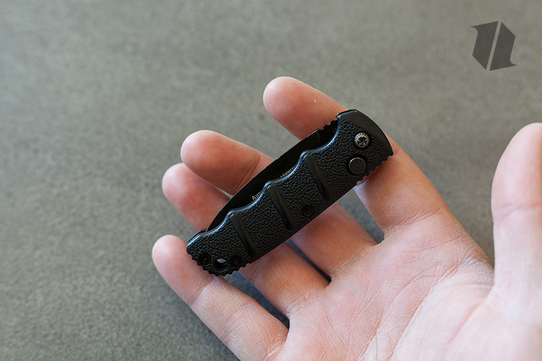 Boker Mini Kalashnikov closed in hand