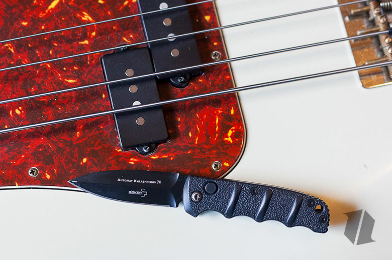 Boker Kalashnikov on Bass Guitar