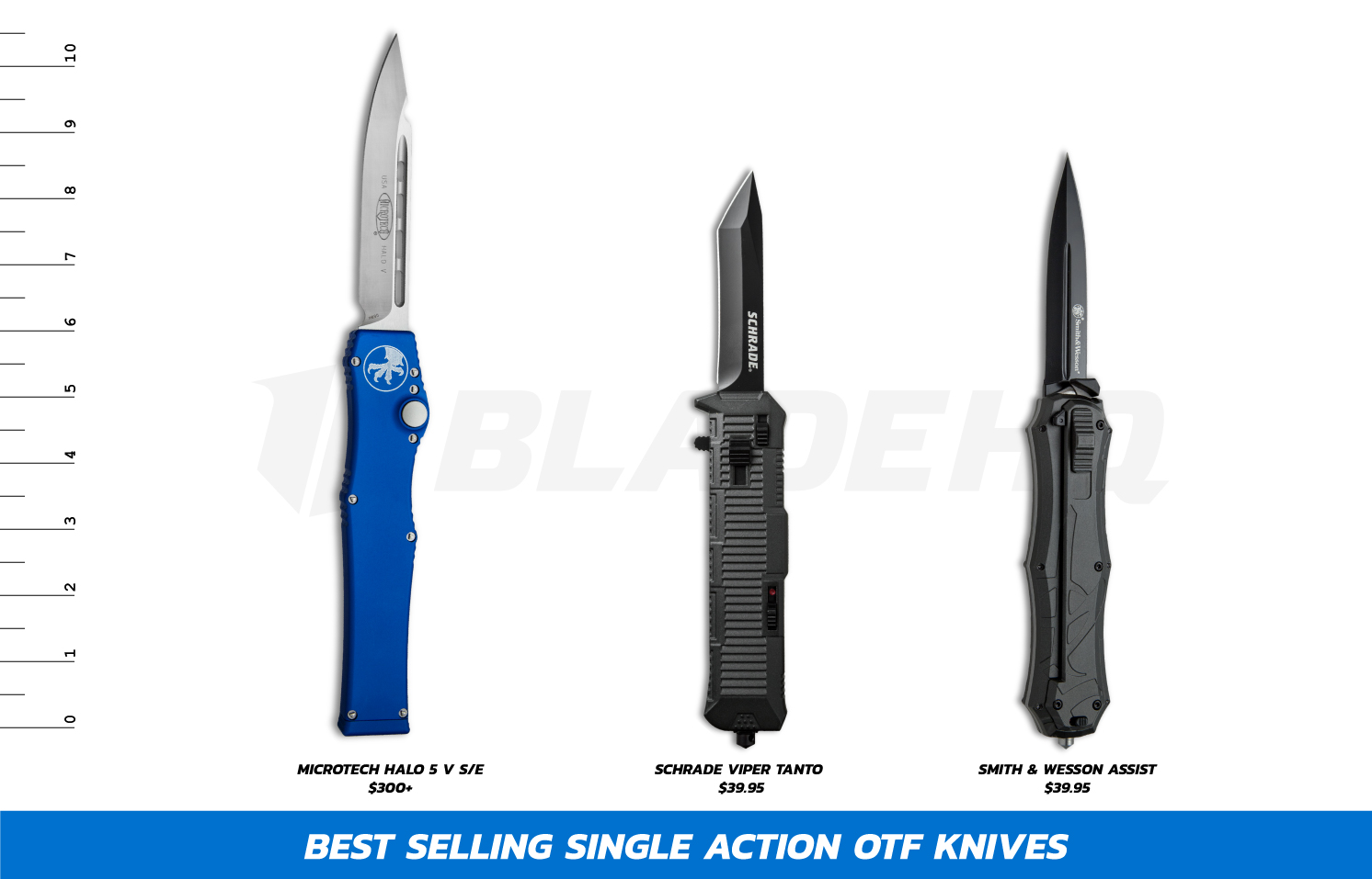 Most Popular Single Action OTF Knives