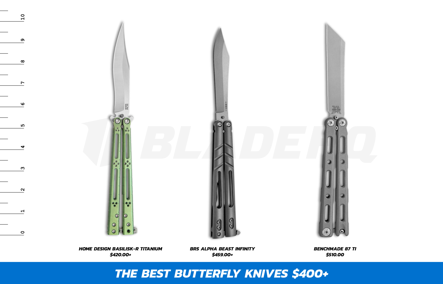 Best Butterfly Knives $400+