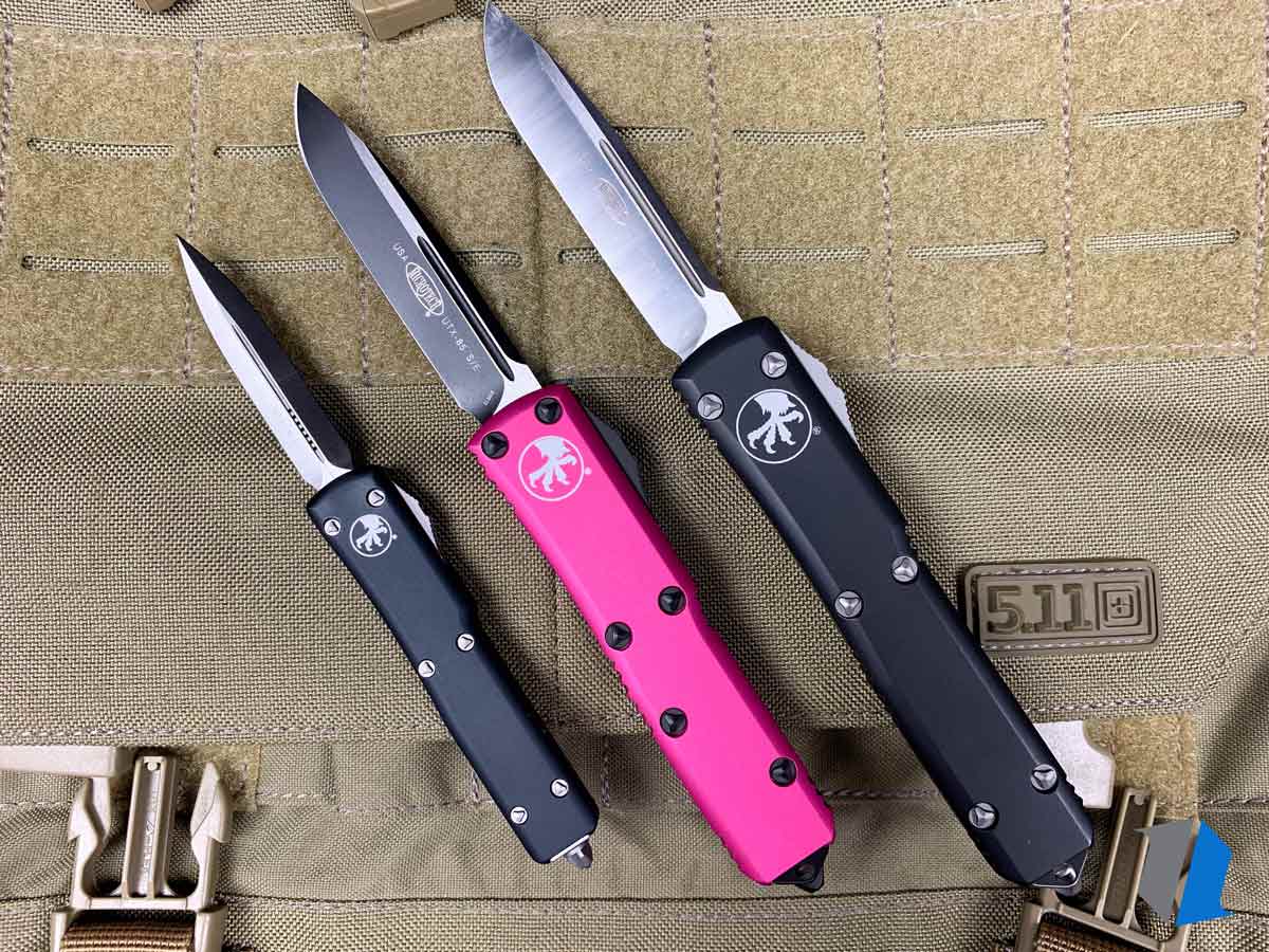 Microtech UTX-70, UTX-85, and Ultratech