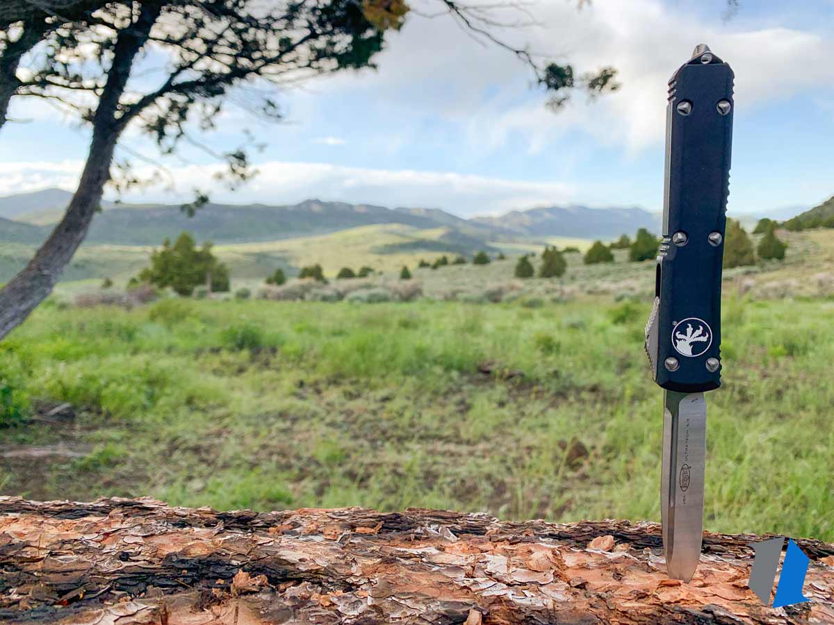 Microtech Ultratech in the outdoors