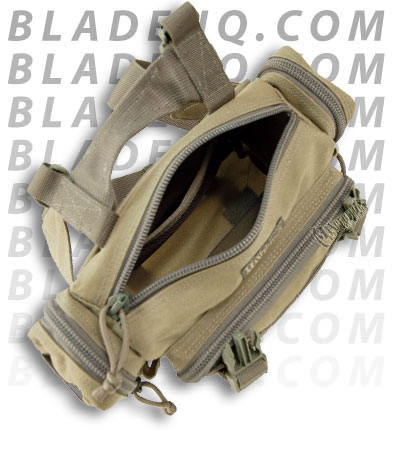 Maxpedition Black Proteus Versipack Fanny Pack Buttpack 0402B