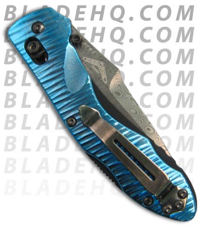 Benchmade Gold Class Kulgera Osborne Titanum Handle Damascus Blade Axis 930-91