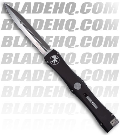 Microtech Nemesis IV OTF Automatic Knife (4.2" Stonewash Plain) 152-10
