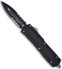 Microtech Scarab Automatic OTF Knife D/E (Two Tone SER) 110-2