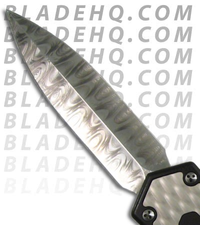 Microtech Custom Scarab D/A OTF Knife Diamond Plate (Damascus)