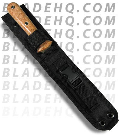 Pro-Tech Brend Elite Combat Dagger Maple Burl Wood Handle (Satin Plain) 155 ECD