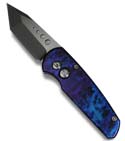 309 Pro-Tech Runt 3 Automatic Knife (Blue Jazz / Two Tone PLN)