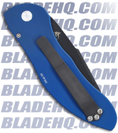 Pro-Tech Automatic Elishewitz Blue Doru Automatic Knife (Black SER) 2021