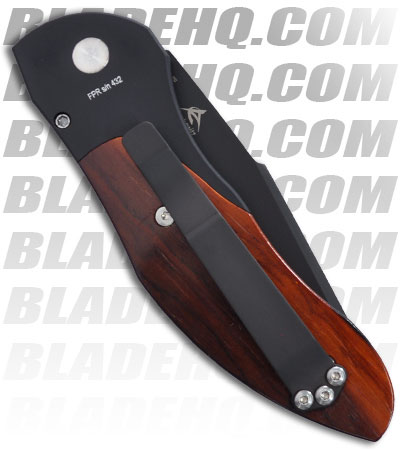 Pro-Tech Automatic Elishewitz Doru w/ Cocobolo Wood Inlays (Black PLN) 2007-C