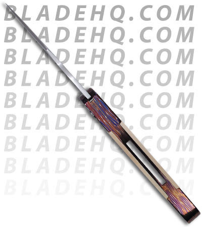 Pro-Tech Custom Monaco Damascus Handle w/ Mastadon Ivory (Satin)