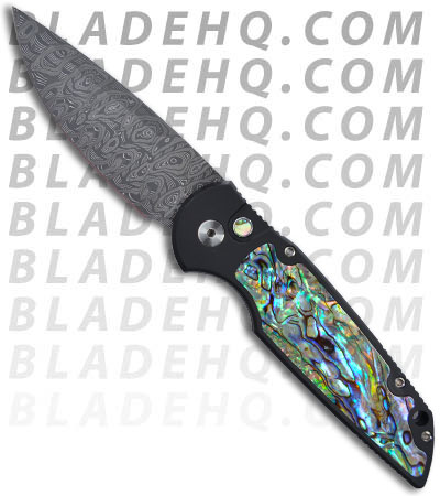 Pro-Tech Abalone Tactical Response Knife (Damascus  PLN)