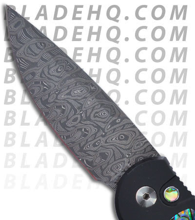 Pro-Tech Abalone Tactical Response Knife (Damascus  PLN)