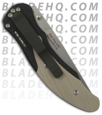 Pro-Tech Defiance D/A Automatic Knife Tan G-10 (Black PLN) 1832