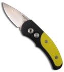 Pro-Tech Runt J4 Automatic Knife Yellow G-10 (1.94" Satin Plain) 4448