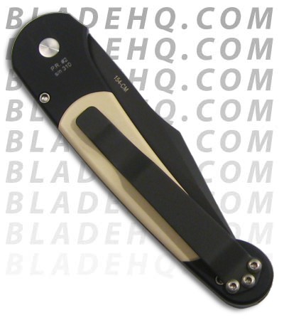 Pro-Tech Monaco Automatic Knife Tuxedo Ivory Micarta (3.3" Satin Plain) 551