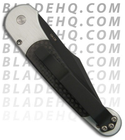 Pro-Tech Limited Silver Monaco Knife Carbon Fiber (Black PLN)