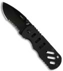 Boker Plus Hyper Frame Lock Knife Black (2.7" Black Serr) 01BO551