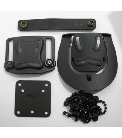 Blackhawk! Kalista II Fixed Tactical Knife Black G10 (3.3" Black Serr) 15K210BK