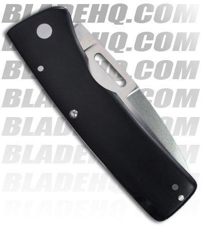 Blackie Collins Paragon D/A Automatic Folder Knife w/ Micarta (Satin PLN) 011BM