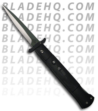 DKD American Mini-Phantom Automatic Swinguard Knife Black w/ G-10 Scales