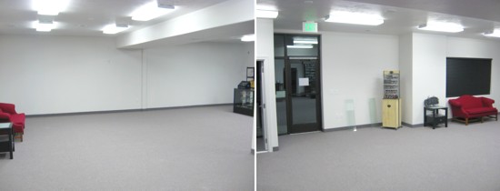 Lots of empty space