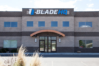 Blade HQ storefront in 2013