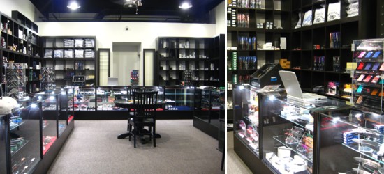 Blade HQ storefront counters