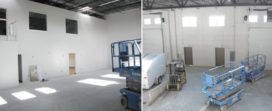 New warehouse