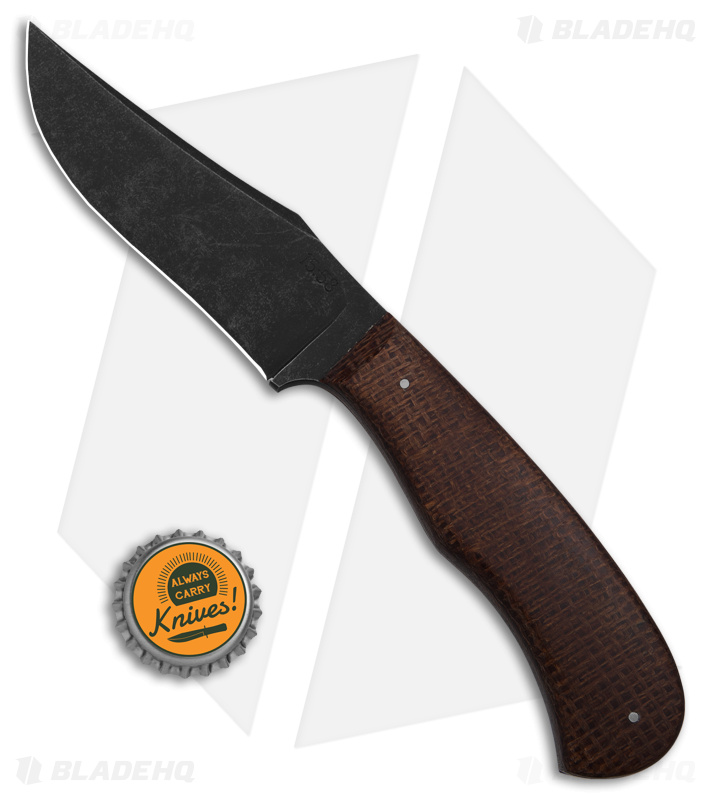 15:58 Knife Co. Revere Knife Burlap Micarta - Blade HQ