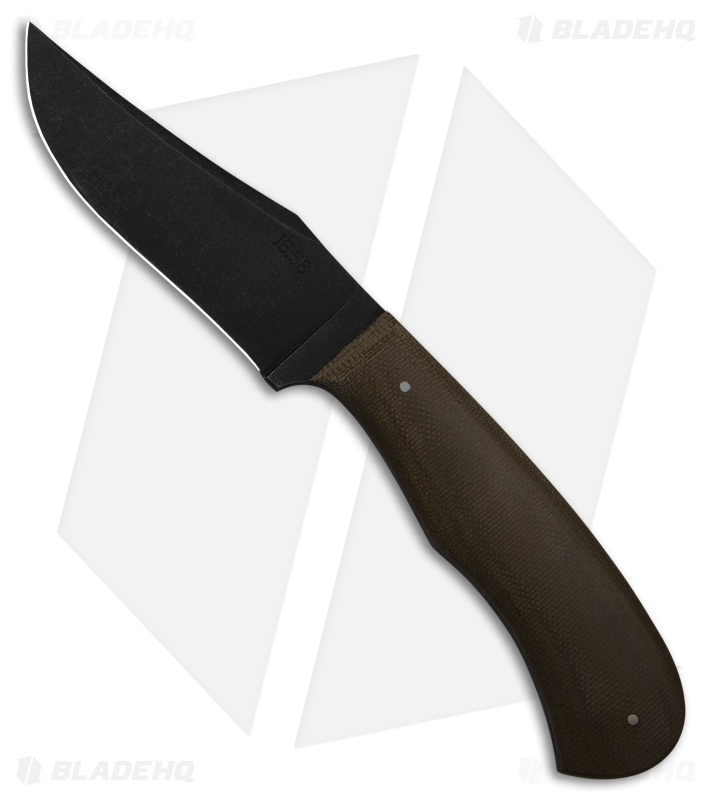 15:58 Knife Co. Revere Knife Green Micarta - Blade HQ