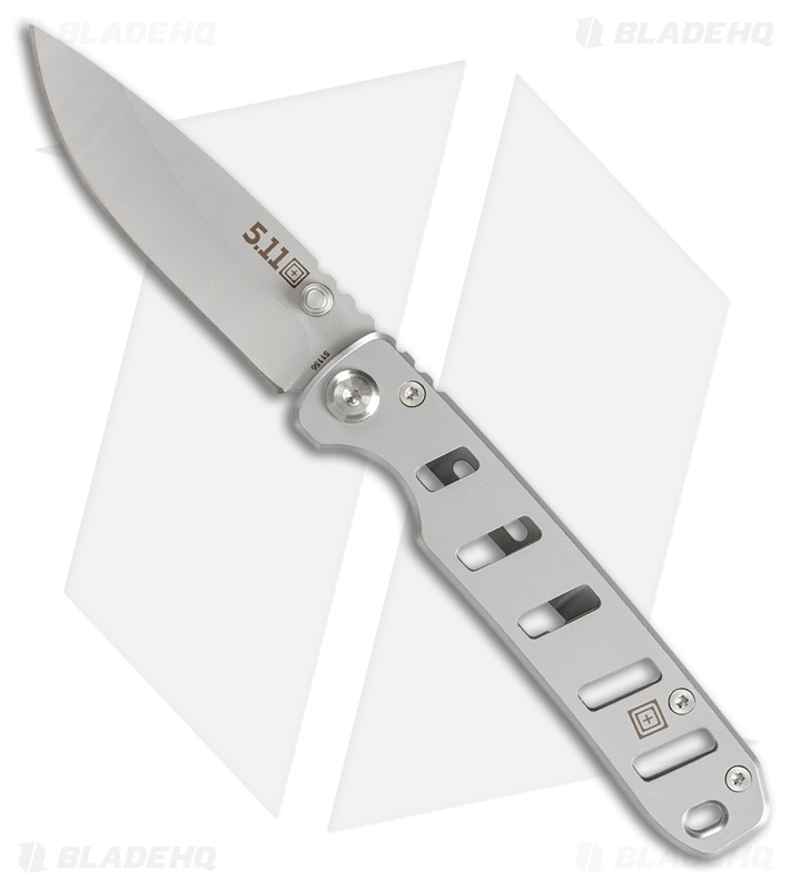 5.11 Tactical Base 3DP Frame Lock Knife Stainless Steel (2.75" Satin)