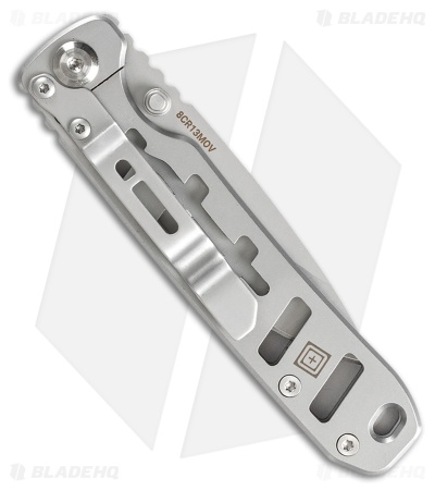 5.11 Tactical Base 3DP Frame Lock Knife Stainless Steel (2.75" Satin)